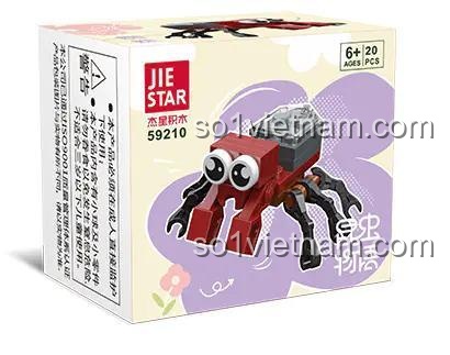 Hộp đồ chơi lắp ráp JIESTAR 59210 Mô hình Nhện, đồ chơi mô hình Nhện dễ thương cho bé trai, bé gái 6 tuổi, giá rẻ.