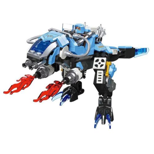 Bộ lắp ghép JIESTAR 67016 Khủng Long Cơ Khí Tấn Công Endless Dawn, đồ chơi mô hình Robot Khủng Long Chiến Đấu cho bé trai 6 tuổi, giá tốt