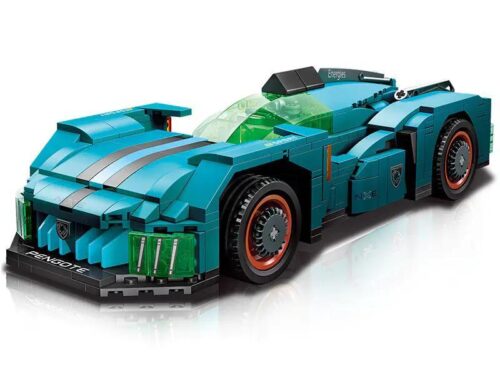 bộ lắp ghép Siêu xe Peugeot 9X8 JIESTAR 92028 điều khiển từ xa, đồ chơi mô hình xe đua cho bé trai 6 tuổi, giá tốt