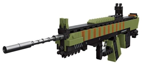 Mô hình lớn súng bắn tỉa Type 88 JIESTAR 92409, bộ lắp ghép giá rẻ cho bé trai 6 tuổi.