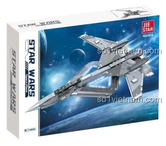 Hộp bộ lắp ghép JIESTAR FF41013 Chiến Cơ Không Gian Huyền Nữ, đồ chơi lắp ráp cho bé trai 8 tuổi, giá tiết kiệm