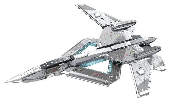 Bộ đồ chơi Chiến Cơ Không Gian Huyền Nữ JIESTAR FF41013, mô hình máy bay chiến đấu không gian cho bé trai 8 tuổi, giá tốt