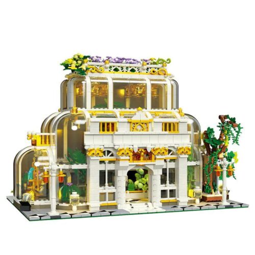 Bộ lắp ghép JIESTAR JJ9044 Vườn Bách Thảo Tân Cổ Điển, đồ chơi mô hình cho bé trai và bé gái 6 tuổi, kiến trúc tinh xảo, giá tốt.