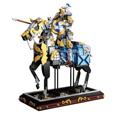 Bộ lắp ghép Hiệp Sĩ Trung Cổ JIESTAR JJ9050 với 1247 chi tiết, đồ chơi mô hình Kỵ Sĩ Bọc Giáp cho bé trai 8 tuổi giá rẻ.