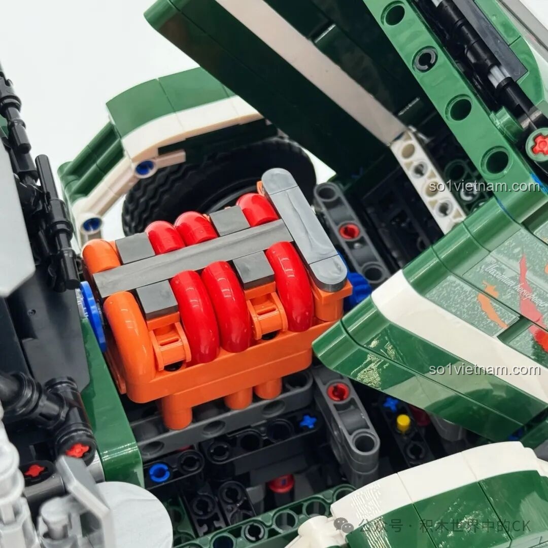 Gương chiếu hậu và các chi tiết nhỏ trên cabin JIESTAR JJ9069 Peterbilt 389. Review JIESTAR JJ9069 Peterbilt 389.