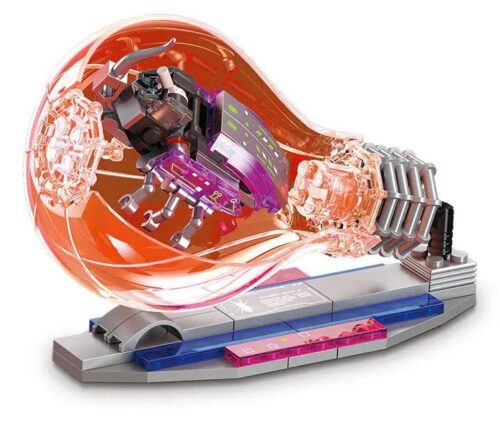 Bộ lắp ghép Bọ Hung Một Sừng Cyberpunk JIESTAR JJ9101, đồ chơi mô hình côn trùng máy móc sáng tạo cho bé trai 6 tuổi, giá tốt