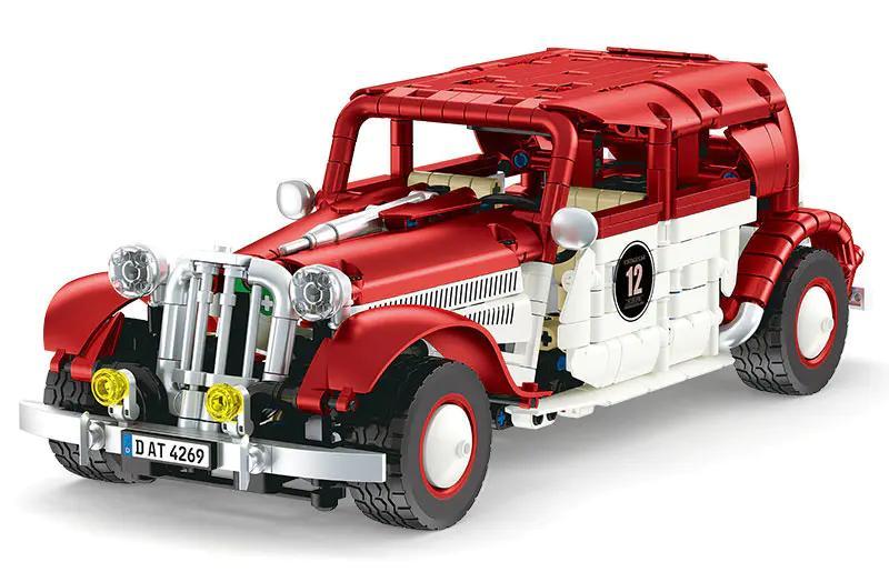 Xe Cổ Điển Vintage Car JIESTAR JJ9106 - Mô hình lắp ráp điều khiển từ xa, 916 mảnh, độ tuổi 14+