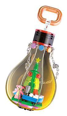 Bộ lắp ghép Cây Thông Noel JIESTAR JJ9120 Đèn Giáng Sinh lung linh sắc màu, đồ chơi mô hình cho bé trai và bé gái 6 tuổi, giá tốt