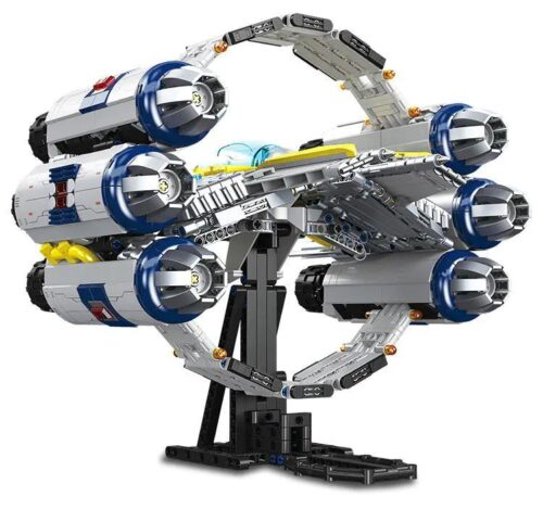 Bộ lắp ghép Jedi Starfighter JIESTAR JJ9125, đồ chơi mô hình Chiến đấu cơ Jedi, giá tốt cho con trai 14 tuổi, phát triển tư duy sáng tạo.