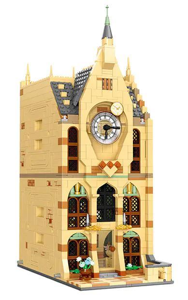 Bộ lắp ghép Tháp Đồng Hồ Lâu Đài Phép Thuật Hogwarts JIESTAR JJ9148, mô hình kiến trúc phép thuật chi tiết cao, phù hợp bé trai 8 tuổi, giá tốt.