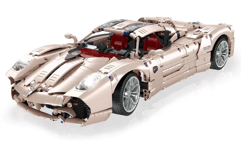 Bộ lắp ghép Siêu xe Pagani Utopia JIESTAR JJ9210, mô hình Technic tỉ lệ 1:8 cho con trai 14 tuổi giá rẻ.