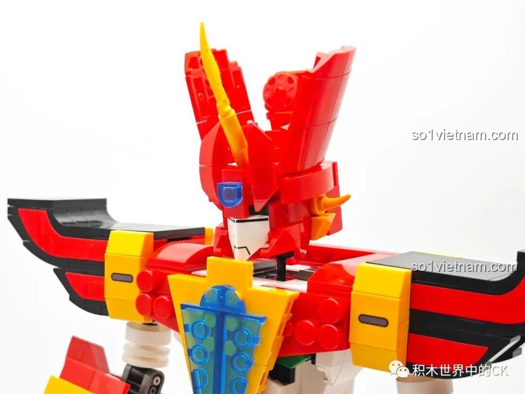 Chi tiết cánh tay trái của Robot Chiến Binh Trái Đất JIESTAR 58033