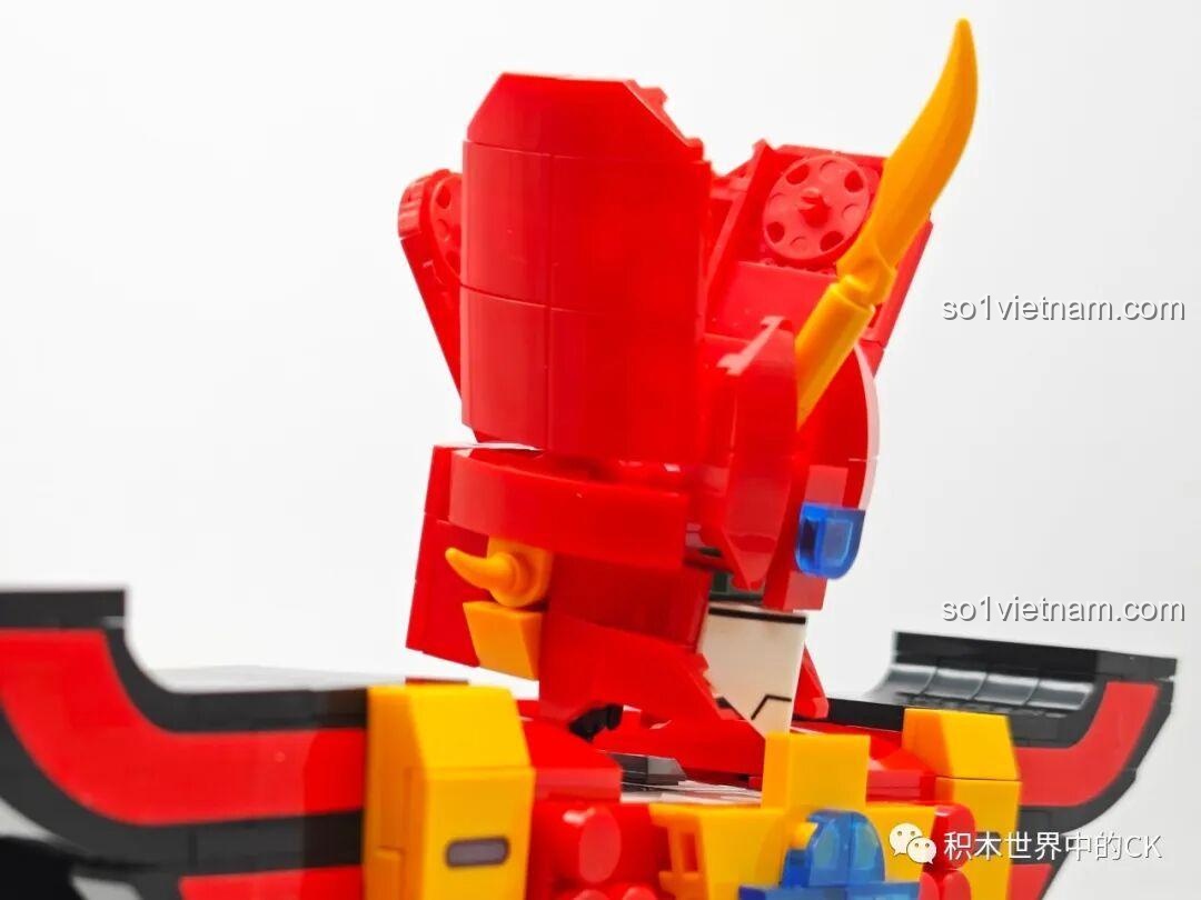 Chi tiết chân phải của Robot Chiến Binh Trái Đất JIESTAR 58033