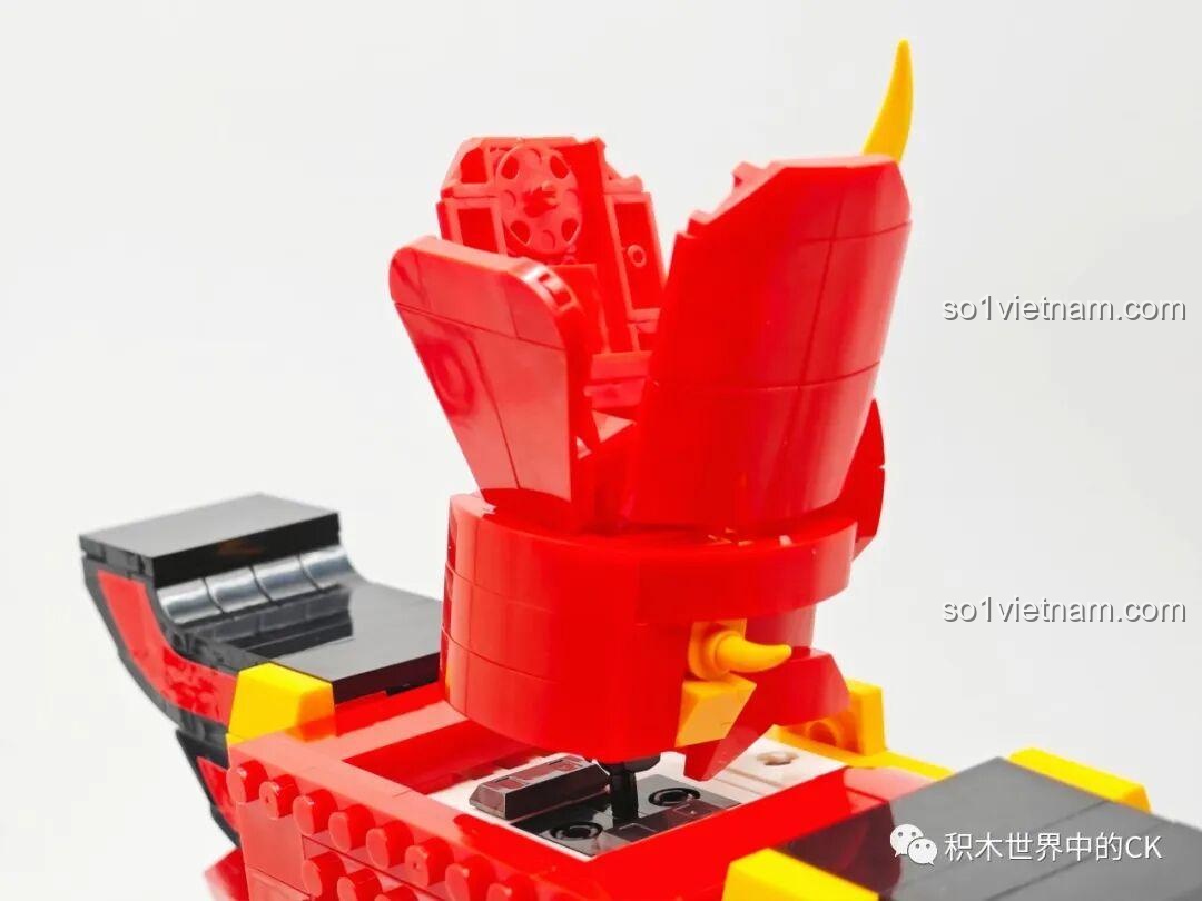 Chi tiết chân trái của Robot Chiến Binh Trái Đất JIESTAR 58033