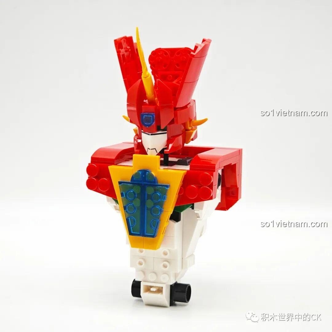 Chi tiết đầu Robot Chiến Binh Trái Đất JIESTAR 58033