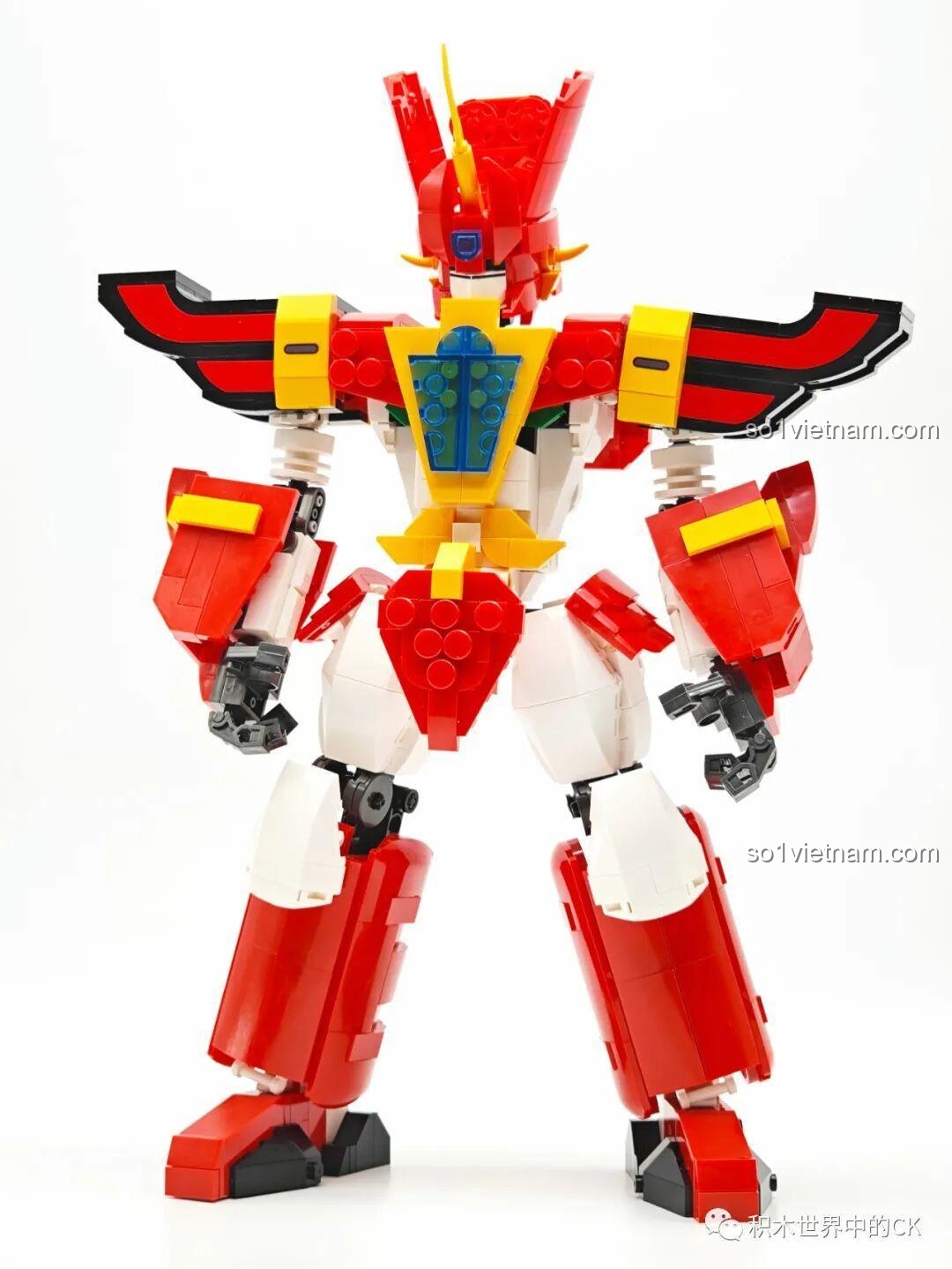 Mô hình Robot Chiến Binh Trái Đất JIESTAR 58033 đang chuyển động