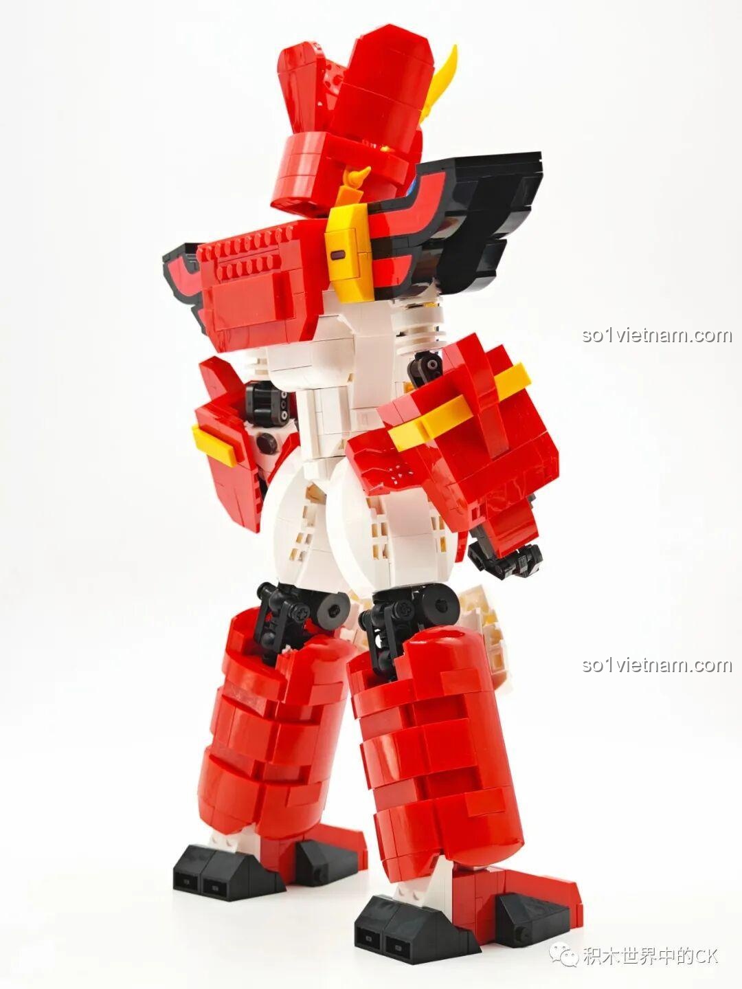 Mô hình Robot Chiến Binh Trái Đất JIESTAR 58033 đang đứng