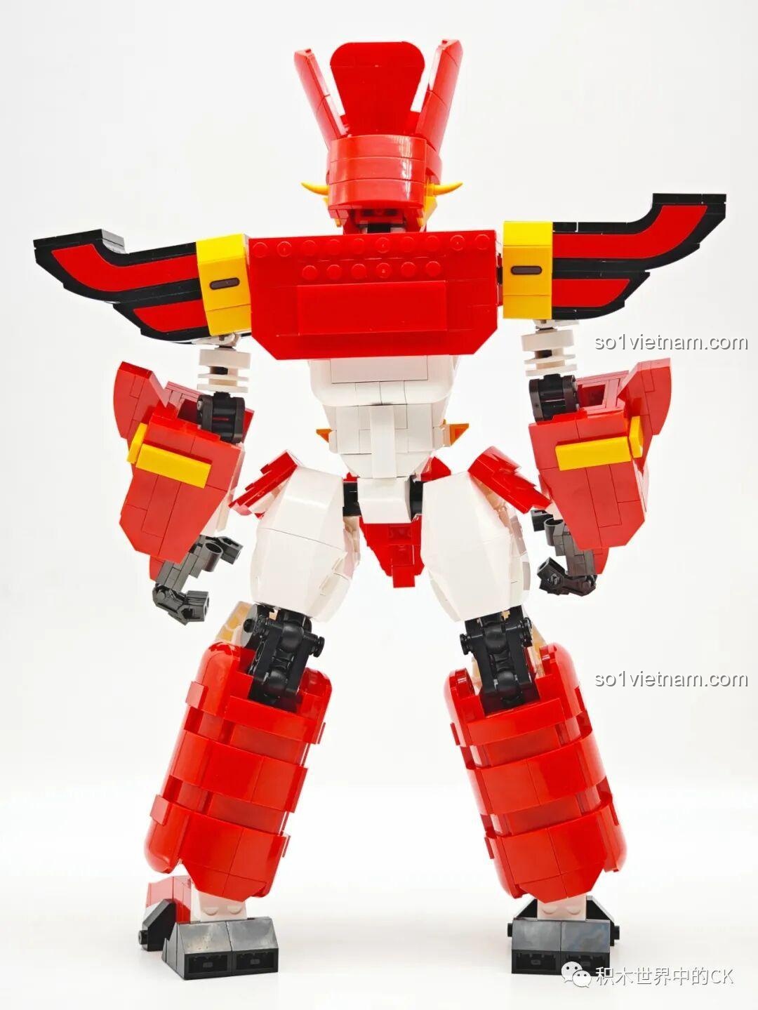 Mô hình Robot Chiến Binh Trái Đất JIESTAR 58033 cùng các nhân vật khác