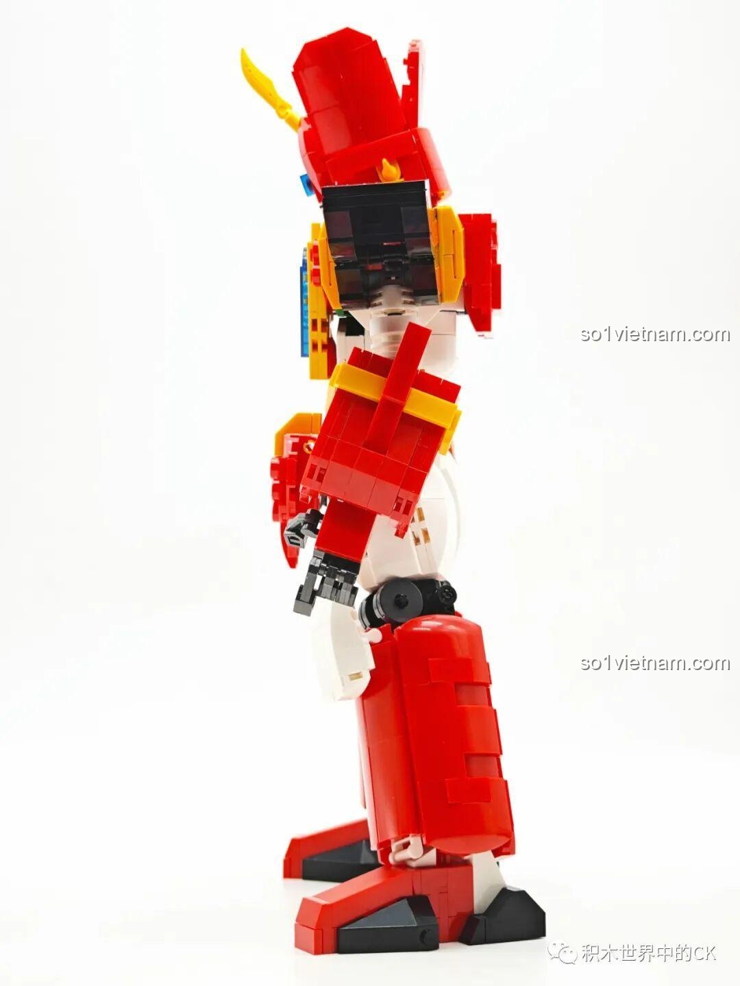 Mô hình Robot Chiến Binh Trái Đất JIESTAR 58033 với vũ khí