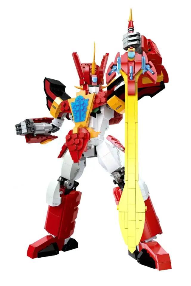 Robot Chiến Binh Trái Đất JIESTAR 58033 lắp ráp