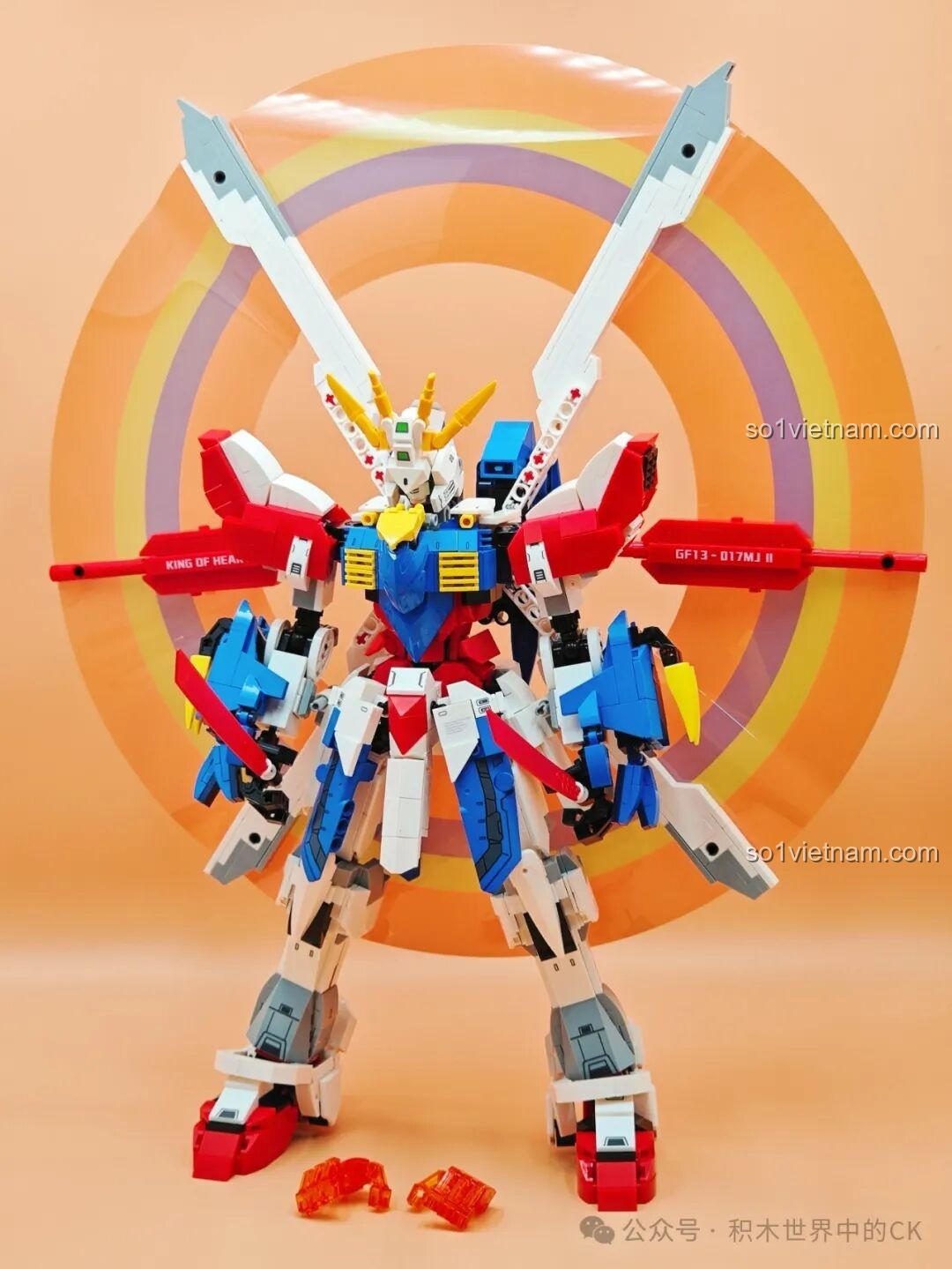 Chi tiết phần tay Gundam JIESTAR 58107