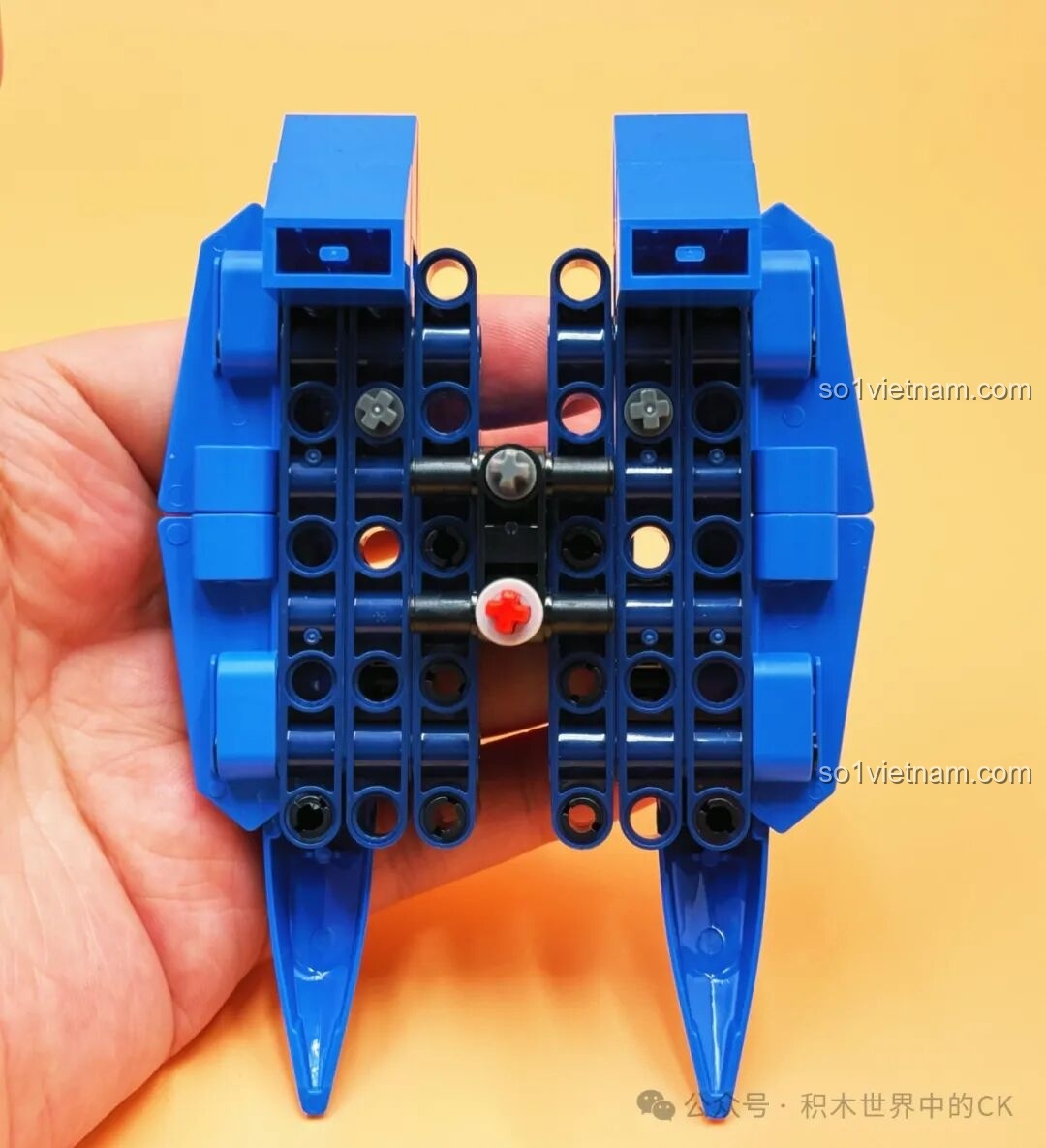 Quá trình lắp ráp phần tay của JIESTAR 58107 God Iron-Blooded