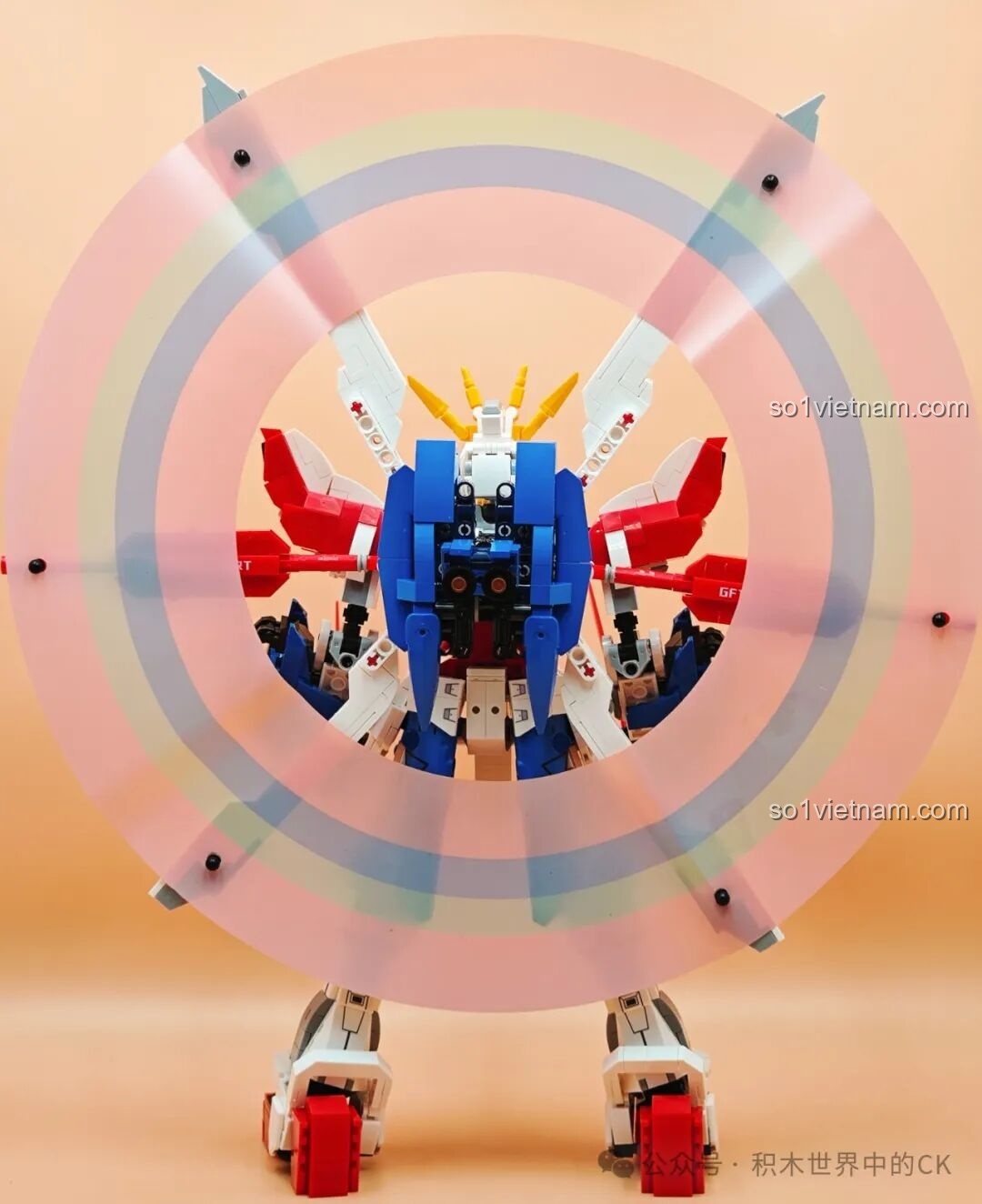 Hoàn thiện lắp ráp JIESTAR 58107 God Iron-Blooded