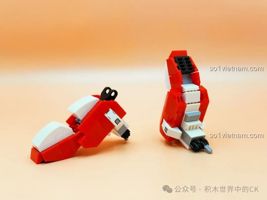 Chi tiết phần chân Gundam JIESTAR 58107