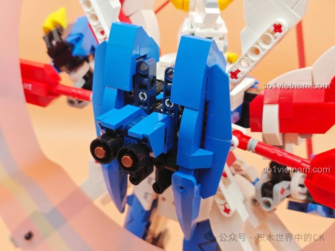 Chi tiết khớp nối tay của JIESTAR 58107 God Iron-Blooded