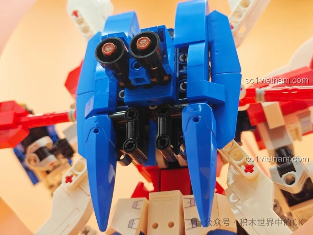 Chi tiết khớp nối chân của JIESTAR 58107 God Iron-Blooded