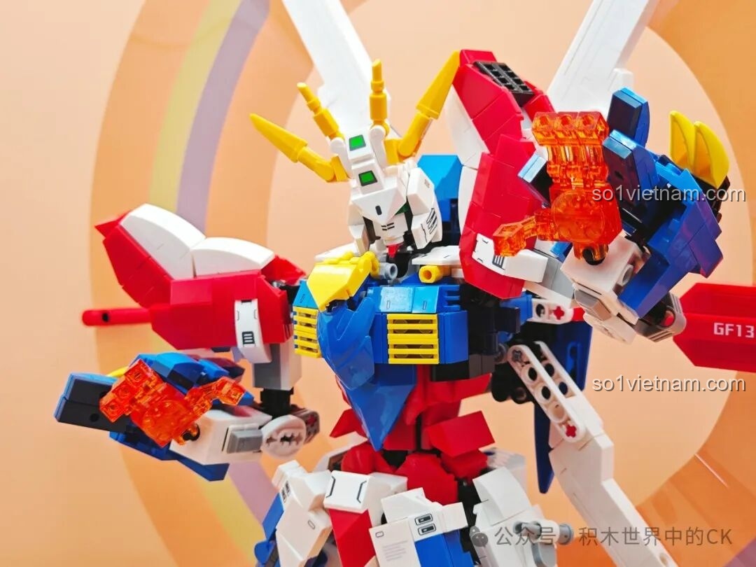 JIESTAR 58107 God Iron-Blooded với vũ khí