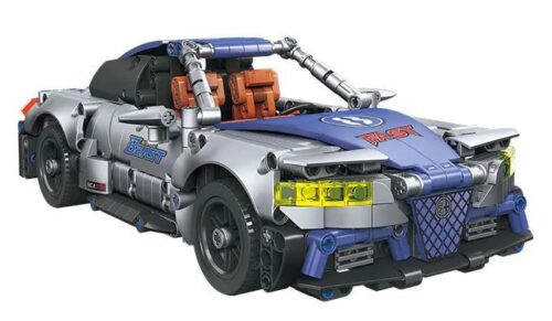 JIESTAR 58119 Xe Hồi Lực Tốc Độ Kinh Hoàng Bộ Lắp Ghép 718 Mảnh Cho Bé Trai 6 Tuổi