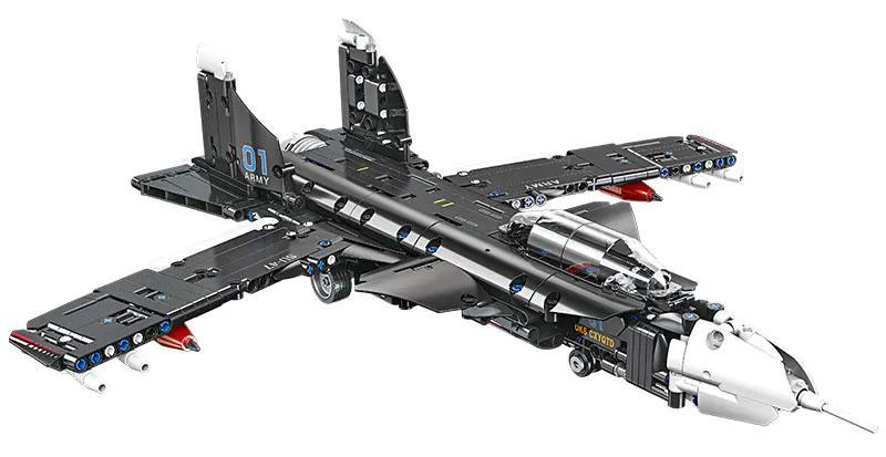 Mô hình máy bay chiến đấu SU-47 JIESTAR 58138, bộ lắp ghép máy bay chiến đấu SU-47, đồ chơi máy bay quân sự cho bé trai 6 tuổi, máy bay chiến đấu SU-47 giá tốt