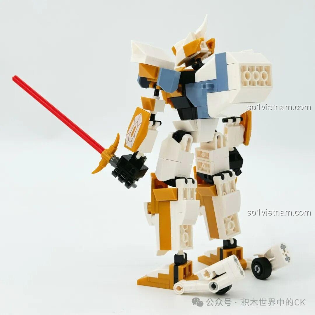 Robot Lancelot JIESTAR 58161 cầm kiếm