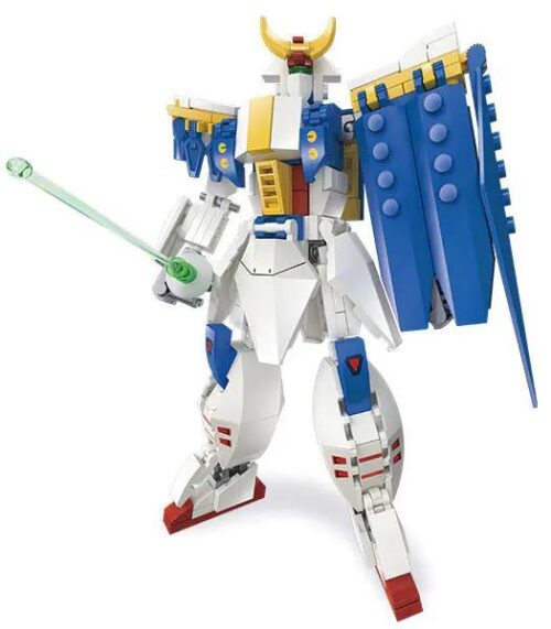 Robot Mecha GF13-009NF JIESTAR 58202 - Bộ lắp ghép Robot chiến đấu cho bé trai 6 tuổi, 256 mảnh, kích thước mô hình 15.2x15.2x18.4cm, hộp 21x28.5x5.5cm