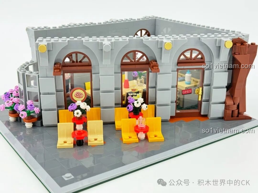 Bắt đầu xây dựng phần tầng hai của JIESTAR 89109 Nhà hàng Hoa Anh Đào