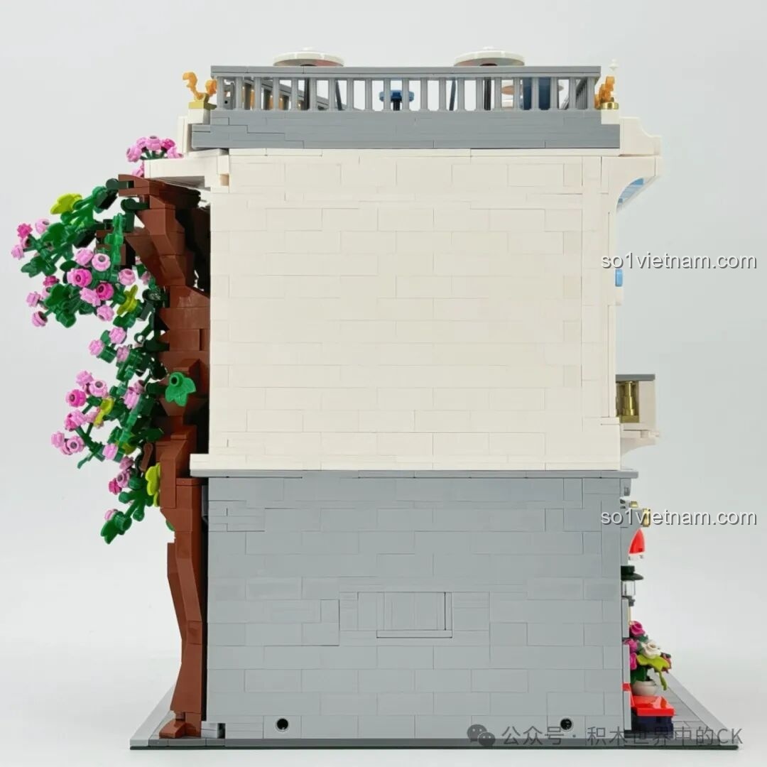 Chi tiết khu vực ban công tầng 1 JIESTAR 89109 Nhà hàng Hoa Anh Đào