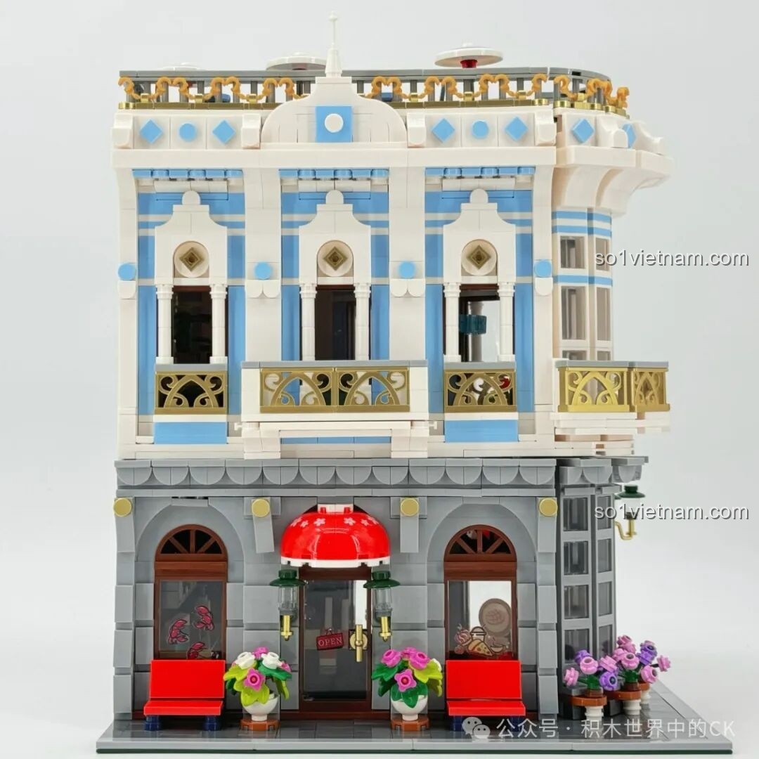 Chi tiết cửa ra vào JIESTAR 89109 Nhà hàng Hoa Anh Đào