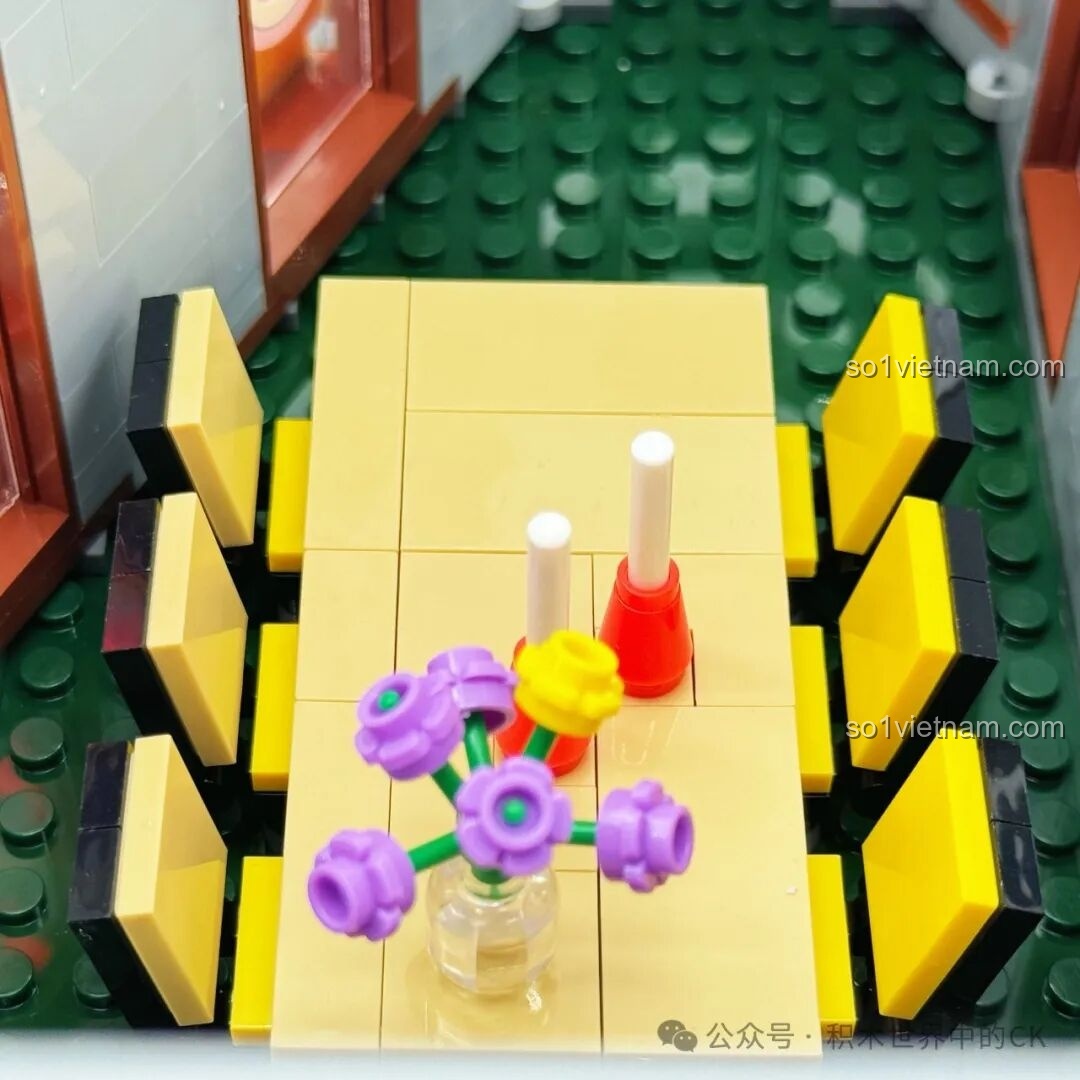 Chi tiết mái vòm JIESTAR 89109 Nhà hàng Hoa Anh Đào