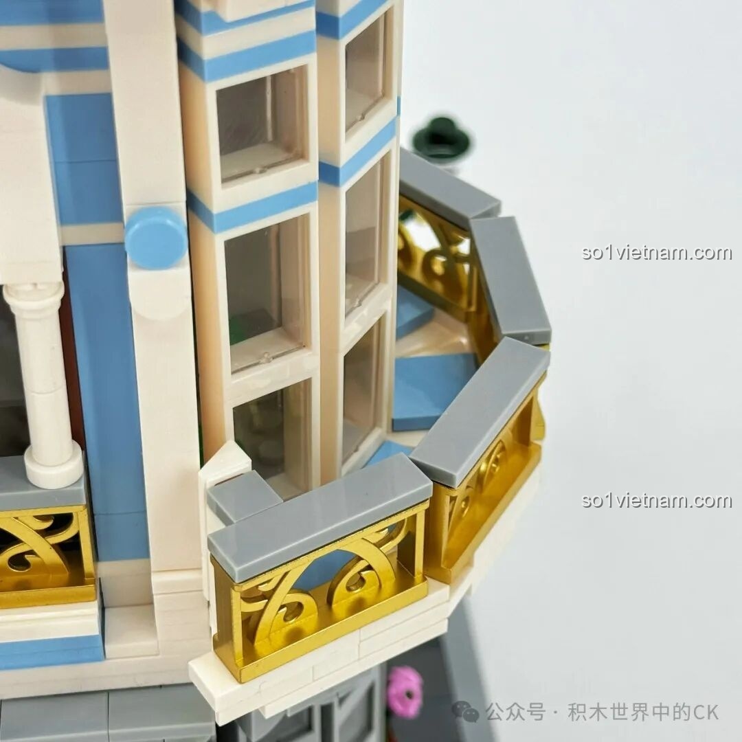 Chi tiết ban công tầng thượng JIESTAR 89109 Nhà hàng Hoa Anh Đào