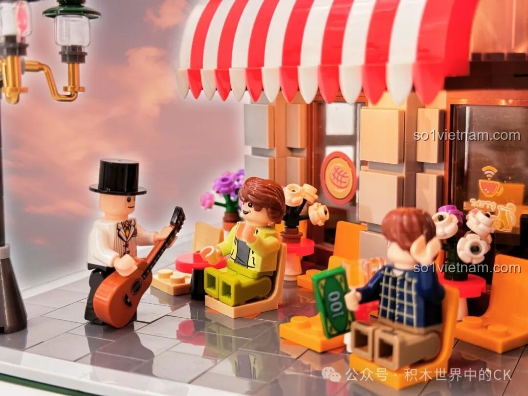 Chi tiết khu vực ngoài trời JIESTAR 89109 Nhà hàng Hoa Anh Đào