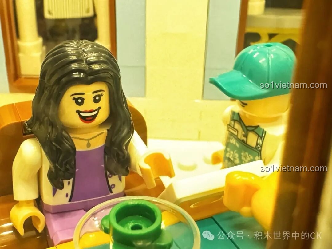 Chi tiết mái che đỏ trắng JIESTAR 89109 Nhà hàng Hoa Anh Đào