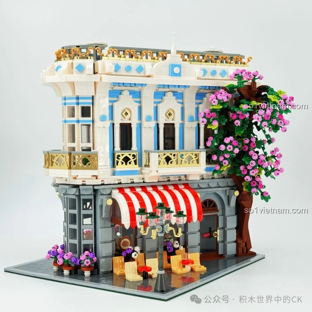 Chi tiết ban công tầng thượng JIESTAR 89109 Nhà hàng Hoa Anh Đào