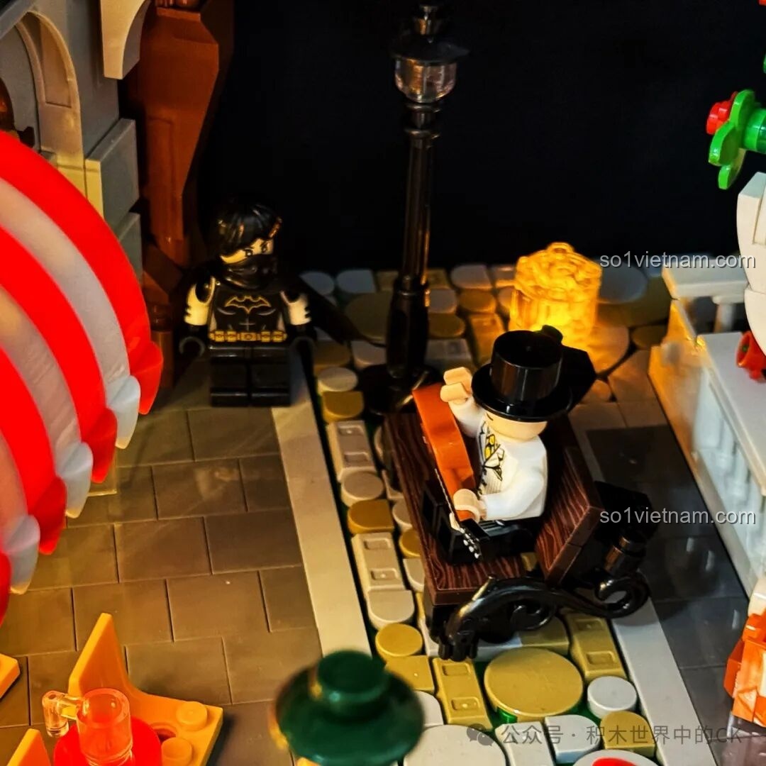 Chi tiết khu vực ngoài trời tầng thượng JIESTAR 89109 Nhà hàng Hoa Anh Đào