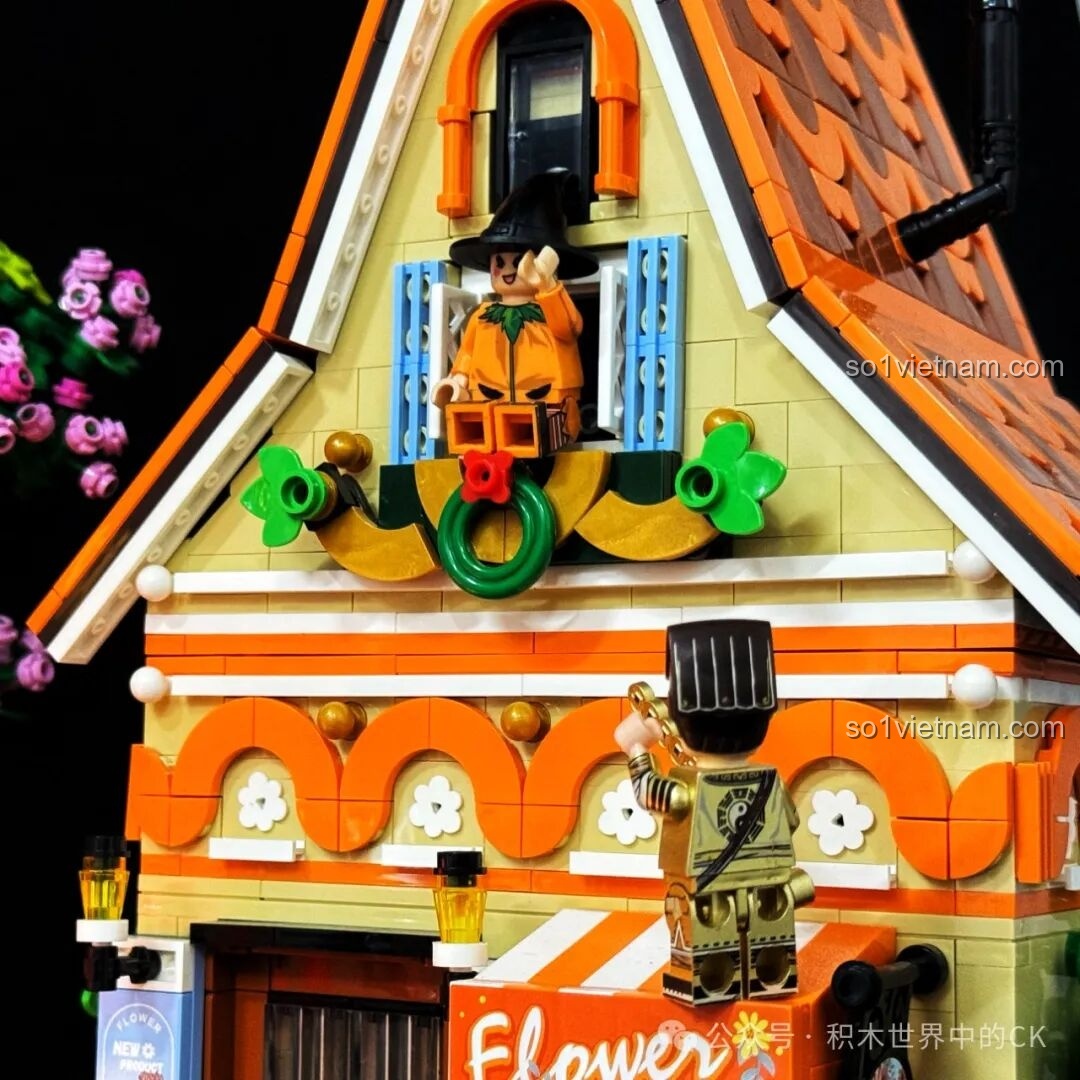 Chi tiết nội thất tầng hai JIESTAR 89109 Nhà hàng Hoa Anh Đào