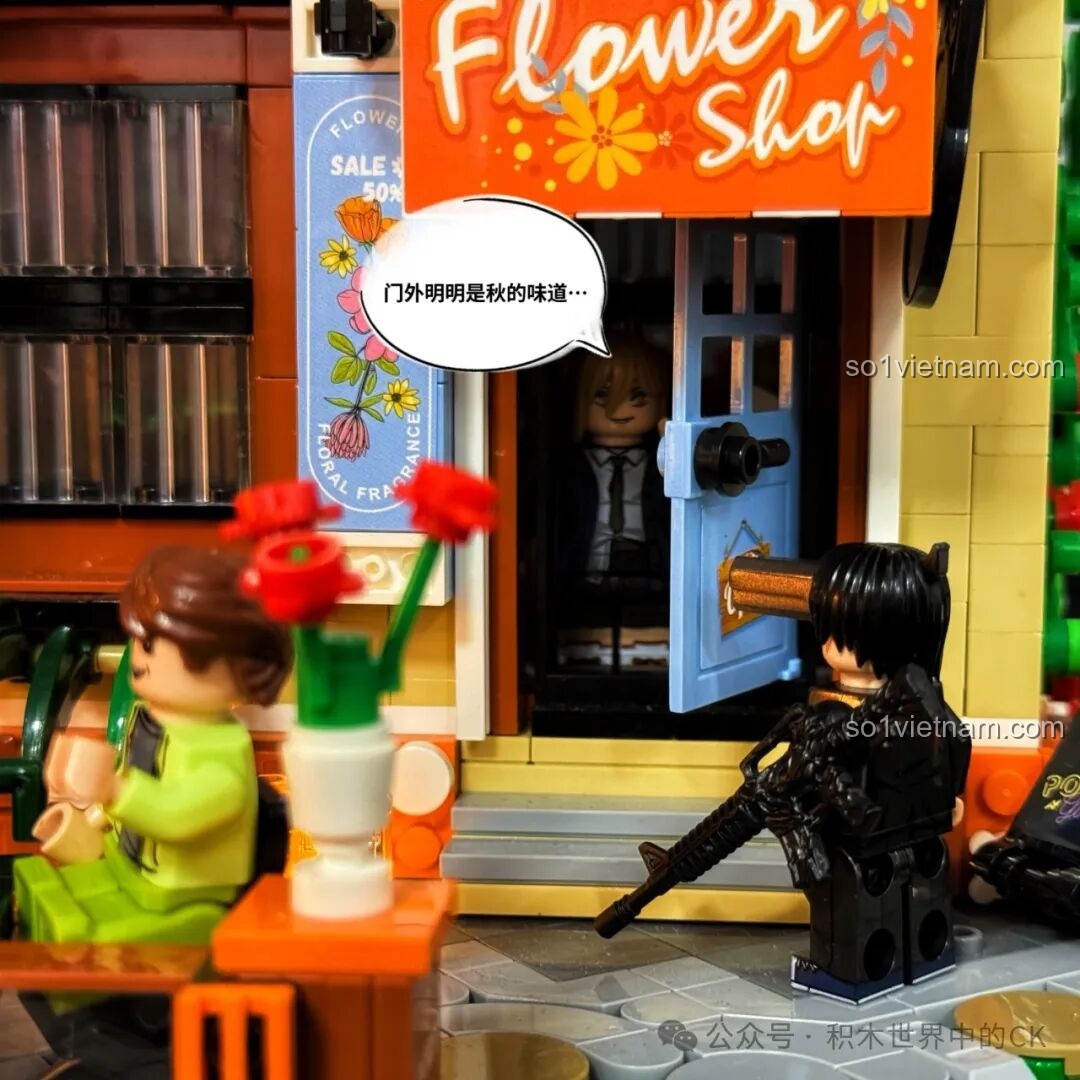 Chi tiết nội thất tầng trệt JIESTAR 89109 Nhà hàng Hoa Anh Đào