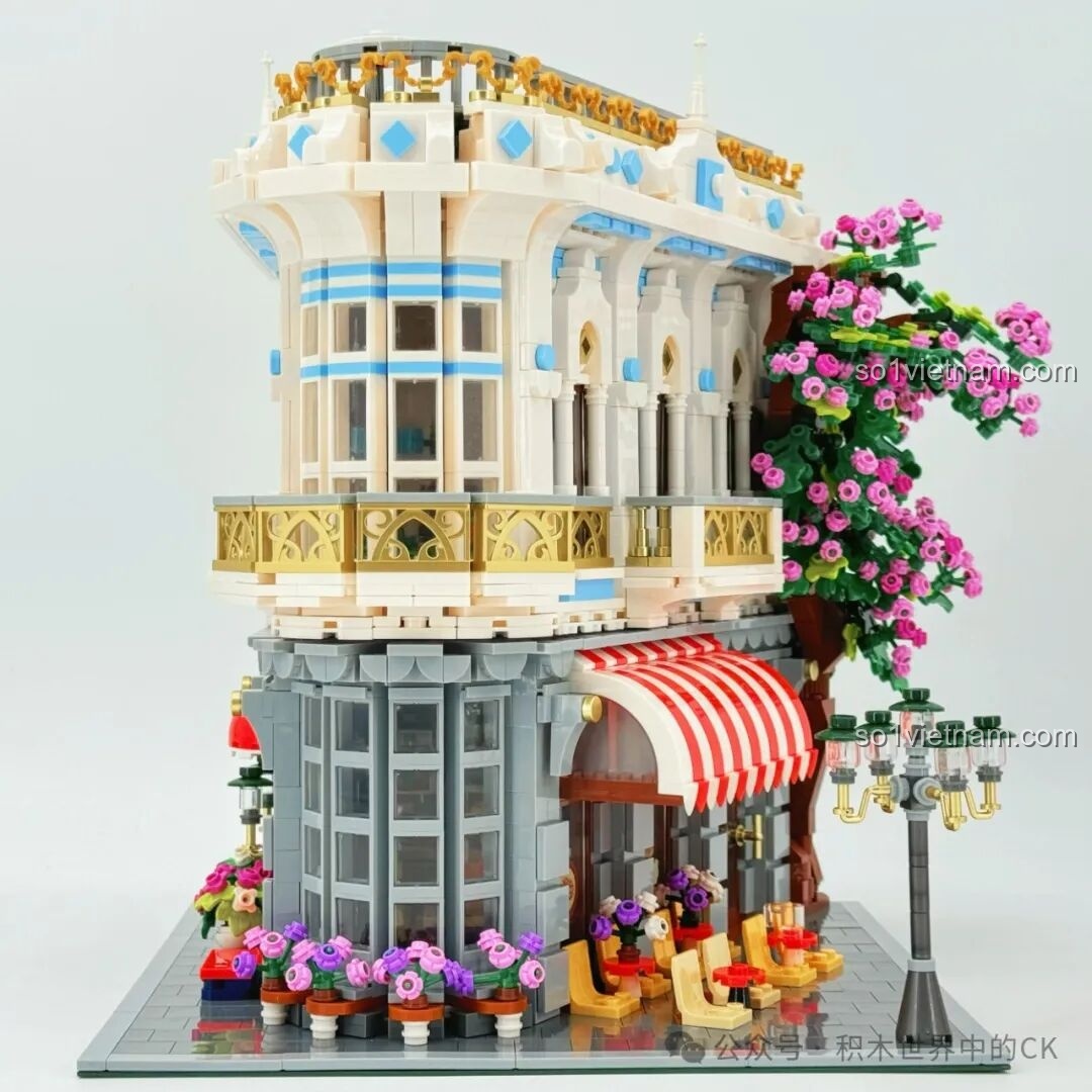 Chi tiết khu vực ngoài trời JIESTAR 89109 Nhà hàng Hoa Anh Đào