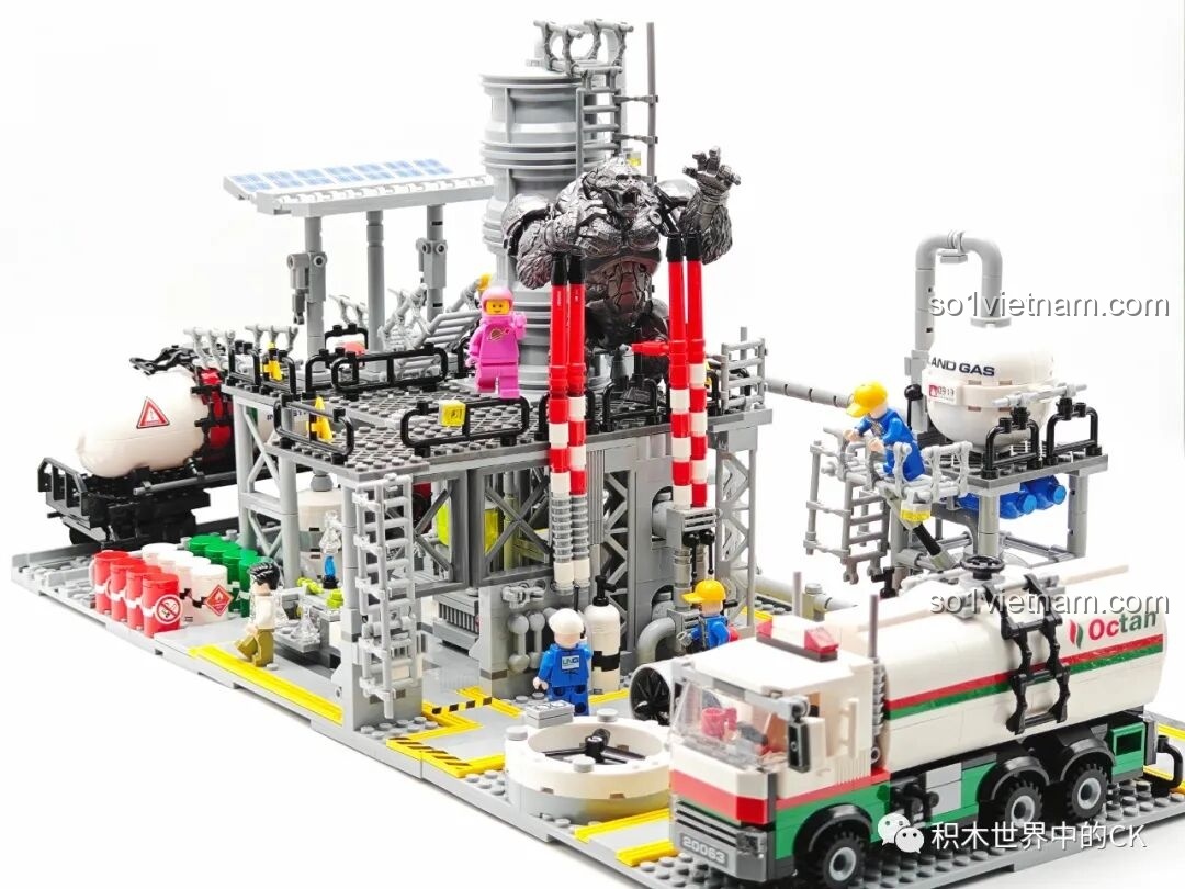 Chi tiết tháp chưng cất của JIESTAR JJ9016