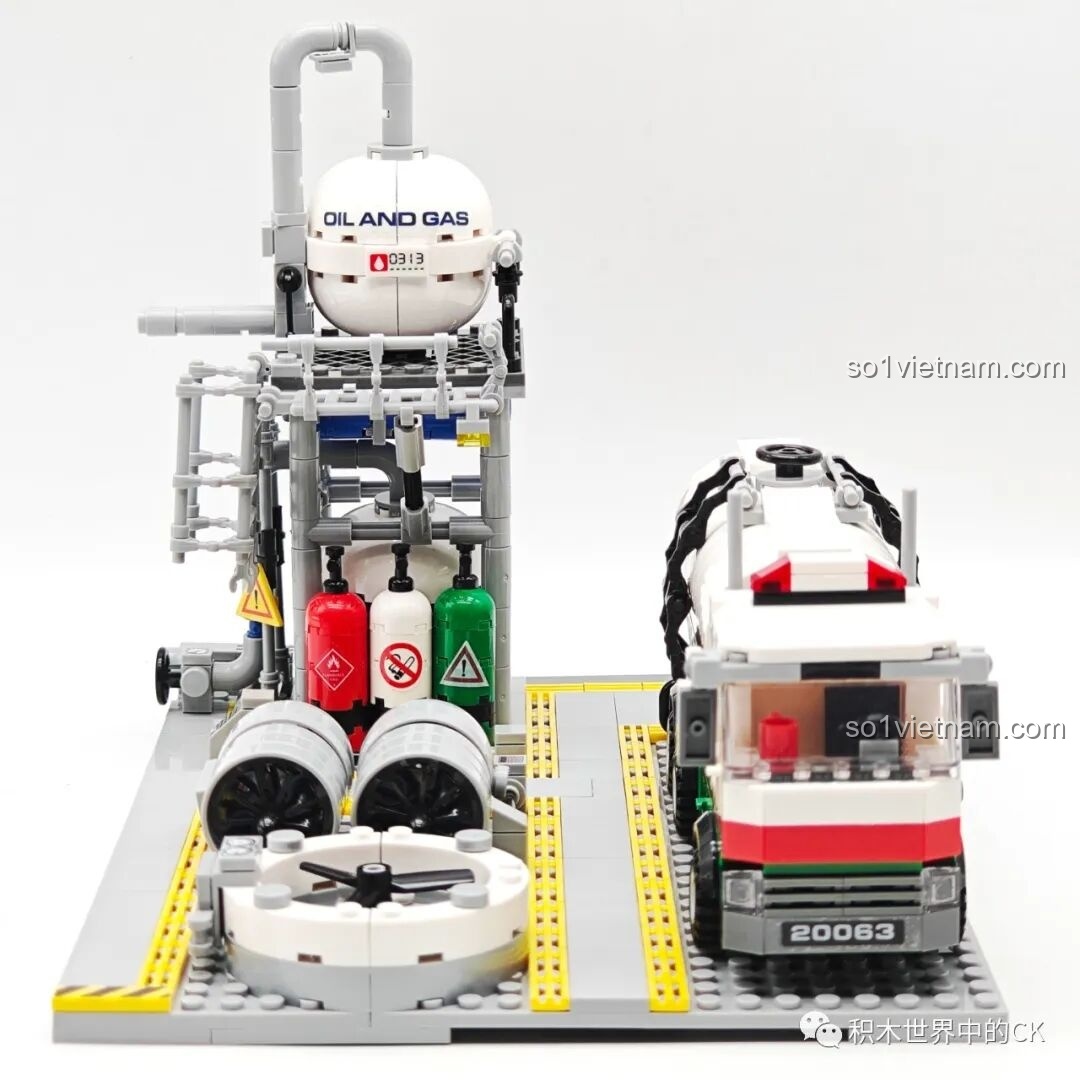 Lắp ráp các chi tiết trên xe bồn JIESTAR JJ9016