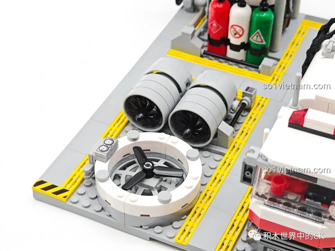 Mô hình JIESTAR JJ9016 nhìn từ bên trái